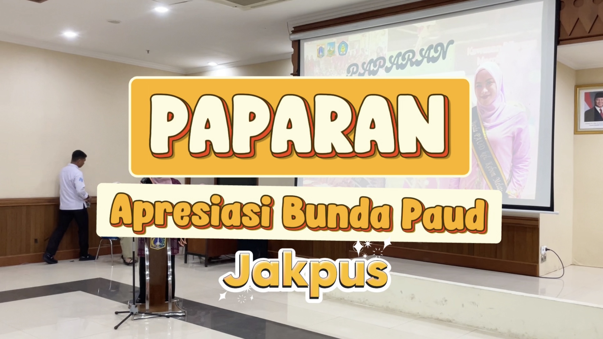Paparan Apresiasi Bunda PAUD Kebon Melati